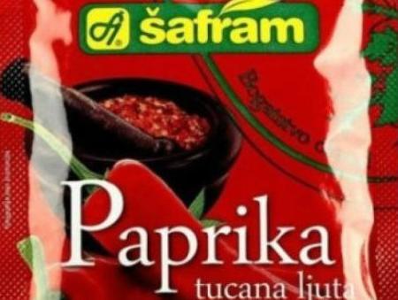 Zbog aflatoksina s bh. tržišta povlači se tucana ljuta paprika Šafram