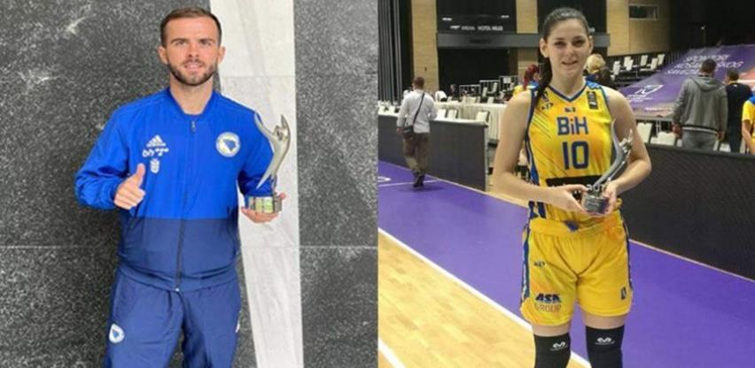 Miralem Pjanić i Marica Gajić najbolji sportisti BiH