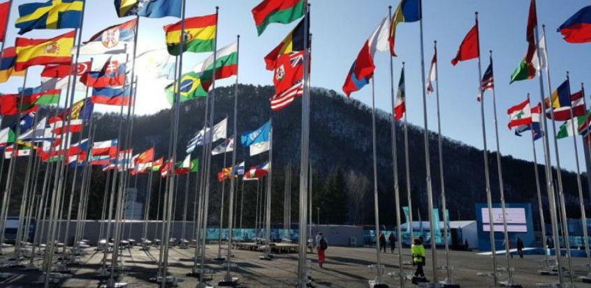 Podignuta zastava BiH u Olimpijskom selu u Pyeongchangu