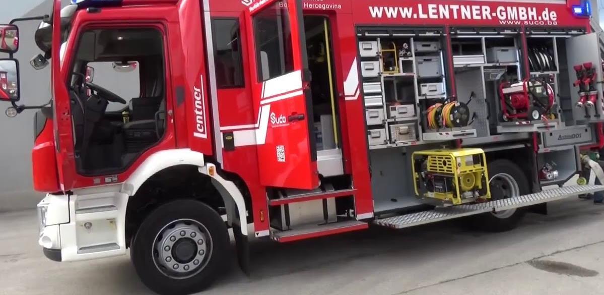 Firma Su-Ad iz Živinica pravi prvo domaće vatrogasno vozilo od 18 tona (VIDEO)