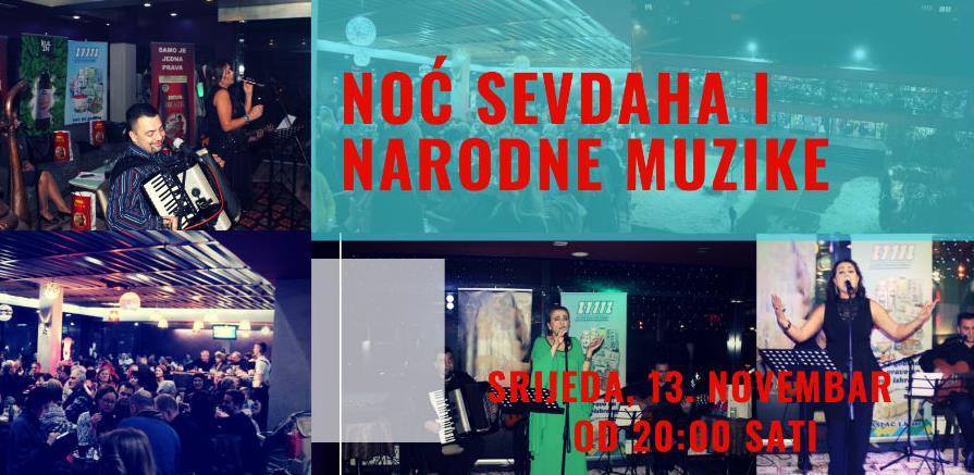 U Multiplexu Ekranu Zenica: Prva ovosezonska noć sevdaha i narodne muzike