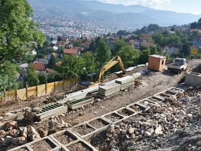 Do sredine septembra planiran završetak sanacije klizišta na Soukbunaru
