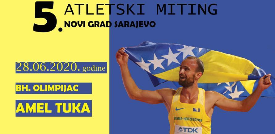 Amel Tuka otvara sezonu na 5. Atletskom mitingu u Centru "Safet Zajko"