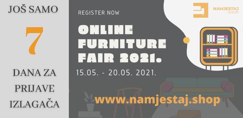 Velik interes proizvođača za izlaganje na "Prvom bh. online sajmu namještaja"