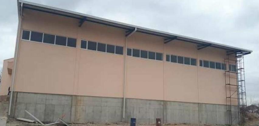 Izgradnja sportske dvorane na Crnićima kod Stoca ide prema planu