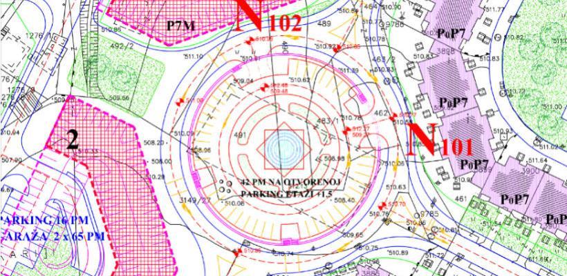 Na Dobrinji 5 gradit će se garaža sa oko 150 parking mjesta