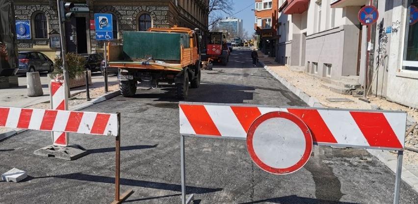 Postavljen prvi sloj asfalta na dijelu Kranjčevićeve ulice