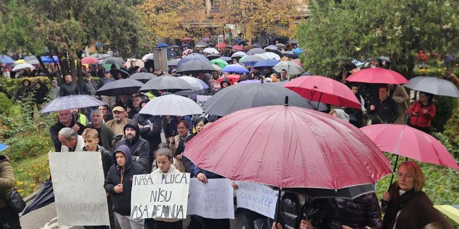 Goražde protesti