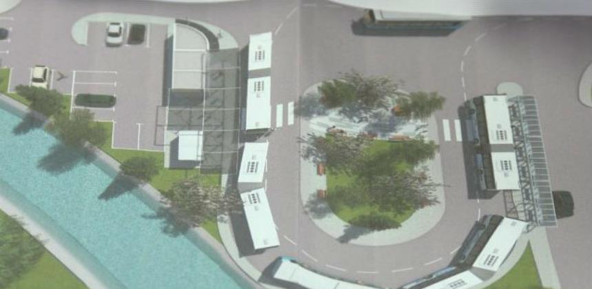 Polazno autobusko stajališe u Vogošći trebalo bi biti završeno do kraja godine