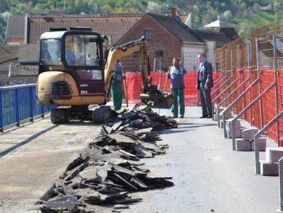 Trgošped i Mušinbegović saniraju most na cesti Visoko-Kiseljak