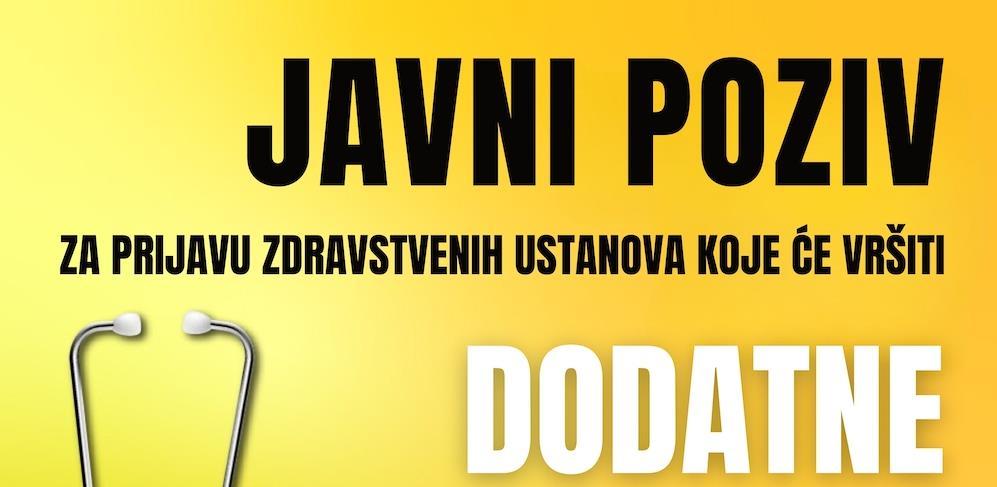 javni poziv