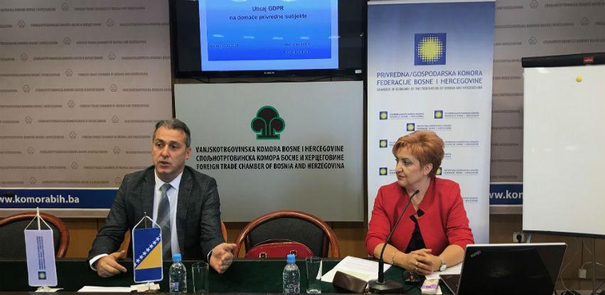 U PKFBiH održano predavanje "Uticaj GDPR na domaće privredne subjekte"