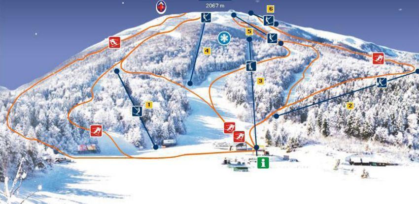 Na Igmanu spremne staze za alpsko, nordijsko skijanje i cross country