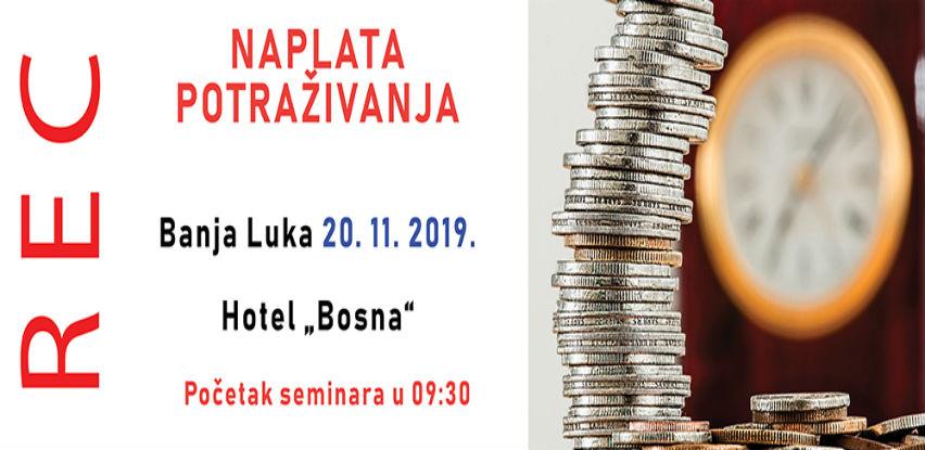 REC seminar: Naplata potraživanja