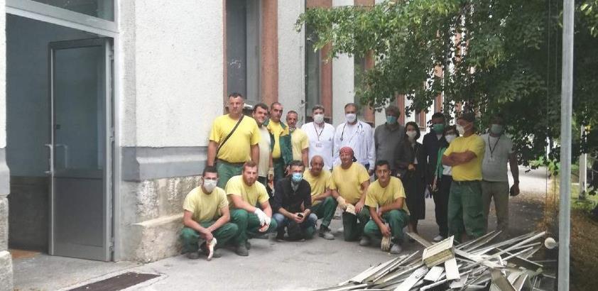 Počeli radovi na formiranju Izolatorija u krugu Opće bolnice