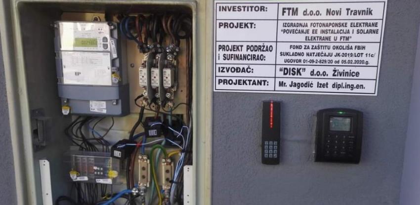 U Novom Travniku u pogon puštena prva solarna elektrana