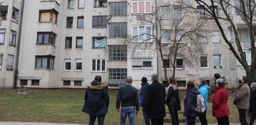Kanton najavio pomoć u rekonstrukciji zgrade u ulici Petra Tiješića na Dobrinji