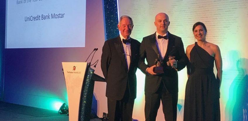 UniCredit Bank je Banka godine u BiH po izboru magazina The Banker