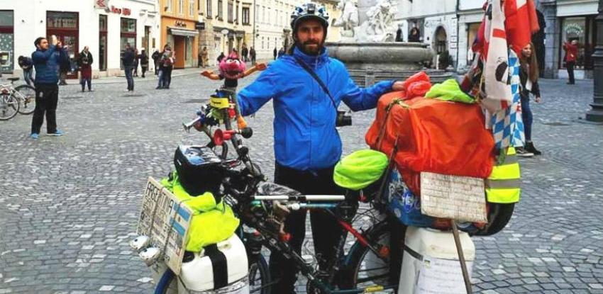 Dao otkaz i krenuo u avanturu: Pedalira svijetom već 5 godina