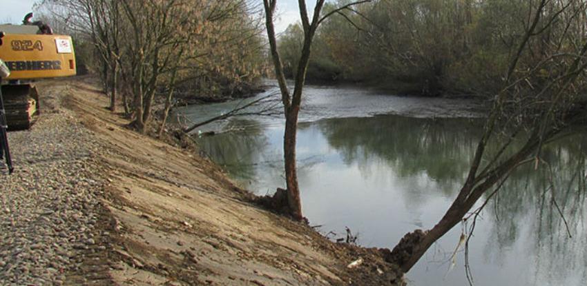 Početak izgradnje drinskog nasipa u junu