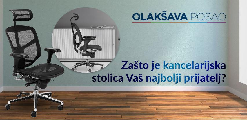 Zašto je kancelarijska stolica vaš najbolji prijatelj?