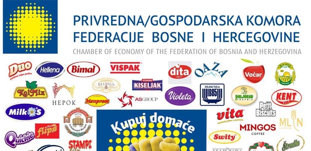 Privredna komora FBiH ponovno inicirala kampanju "Kupuj domaće – gradi BiH"