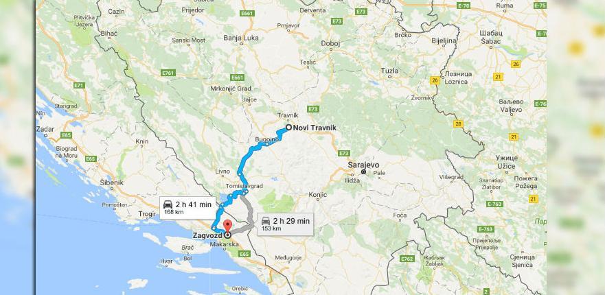 Novi plinovod Hrvatska - BiH išao bi od Zagvozda do Novog Travnika