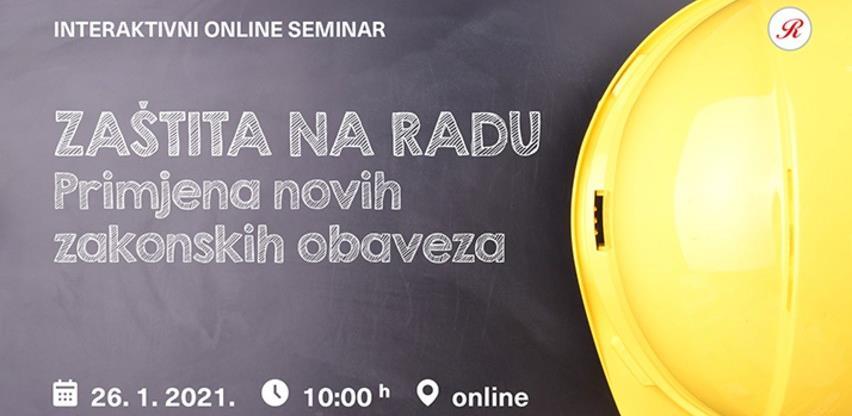 Revicon seminar: Zaštita na radu - primjena novih zakonskih obaveza