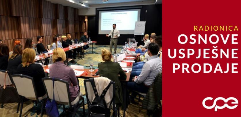 Radionica: Osnove uspješne prodaje