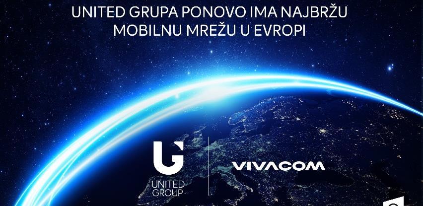 United Grupa ponovo ima najbržu mobilnu mrežu u Evropi