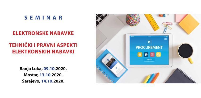 REC seminar: Elektronske nabavke i njihovi tehnički i pravni aspekti