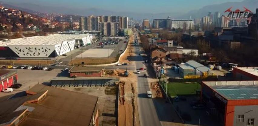 Pogledajte radove na proširenju ulice Džemala Bijedića