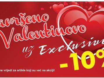 I ove godine provedite savršeno Valentinovo uz Exclusive!