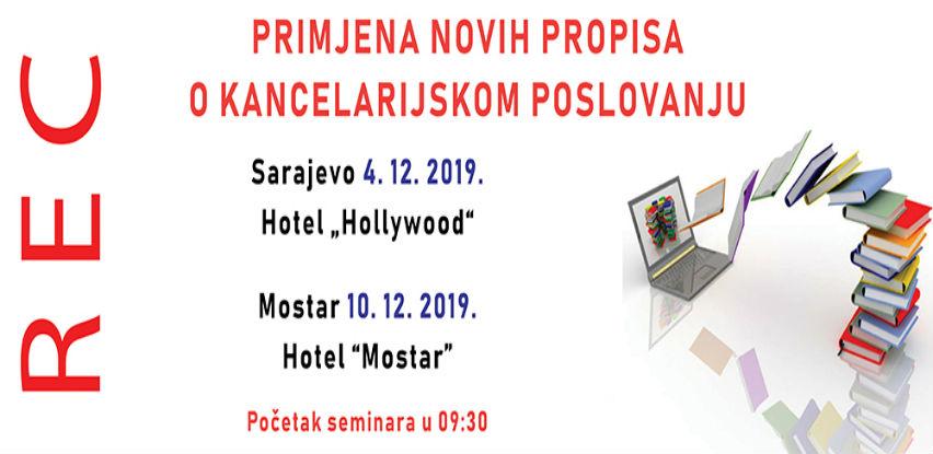 Primjena novih propisa o kancelarijskom poslovanju