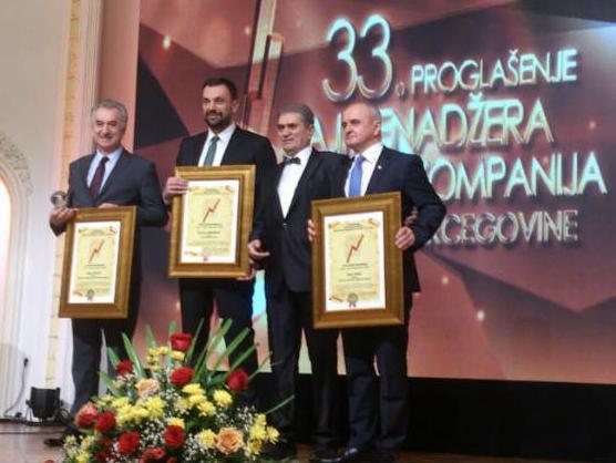 Proglašenji najbolji menadžeri u 2015. u BiH