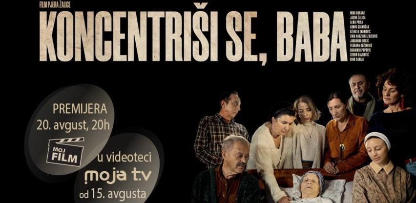 TV premijera filma "Koncentriši se, baba" na servisu Moj Film