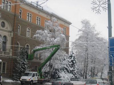 Park završava praznično dekorisanje Sarajeva