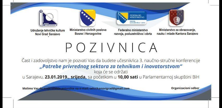 Konferencija o potrebi privrednog sektora za tehnikom i inovatorstvom