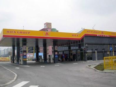 Hifa Oil gradi benzinsku pumpu u Švrakinom Selu