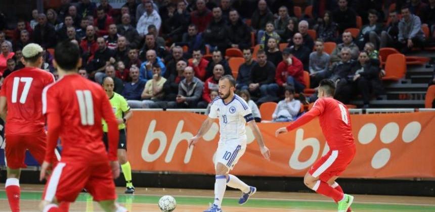 Futsal: BiH savladala Švicarsku i izborila drugu fazu kvalifikacija za EURO 2022