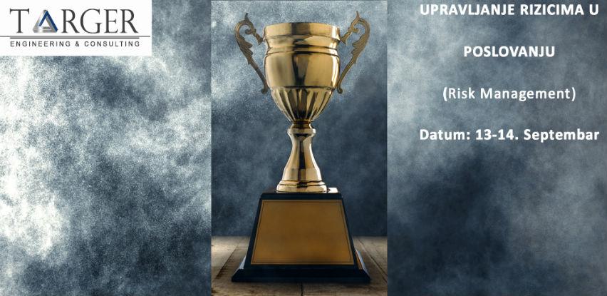 Targer SOI seminar: Upravljanje rizicima u poslovanju (Risk Management)
