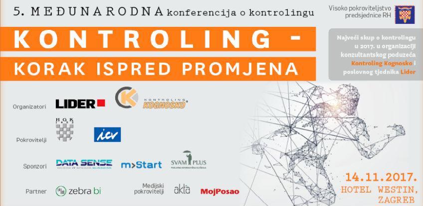 5. međunarodna konferencija o kontrolingu, 14. studenoga u Zagrebu