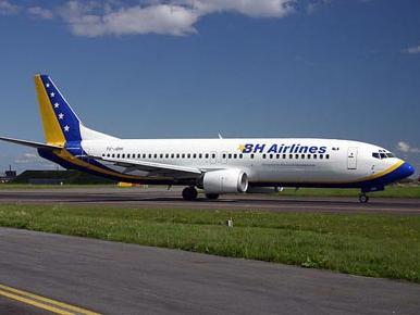 B&H Airlines pruža usluge avio prijevoza po redu letenja
