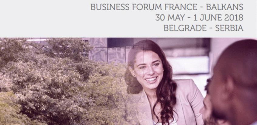 Poslovni forum "France-Balkans 2018" u Beogradu