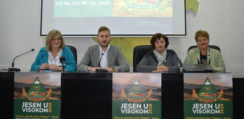 "Jesen u Visokom" okuplja 85 izlagača iz 32 grada širom BiH