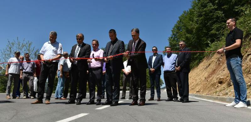 Otvorena rekonstruisana dionica regionalnog puta Sapna – Priboj