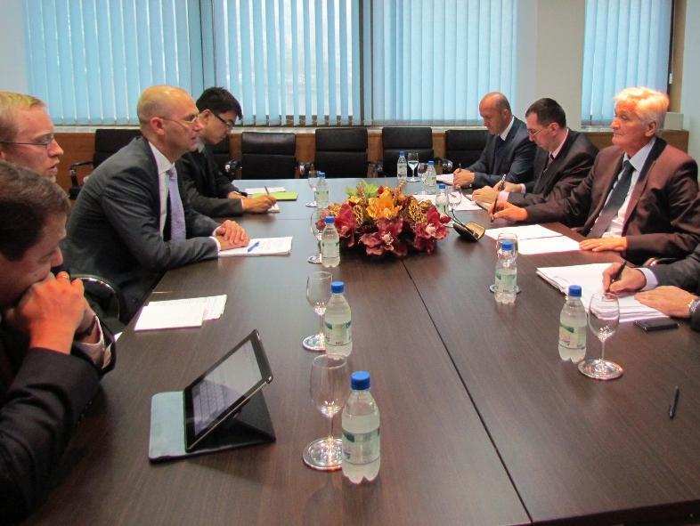 Ministar Špirić razgovarao o usvajanju budžeta sa delegacijom MMF-a