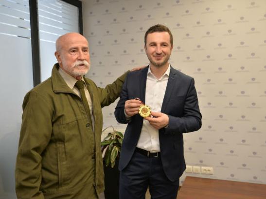 Načelnik Efendić ugostio Huseina Hujića, direktora IFIA
