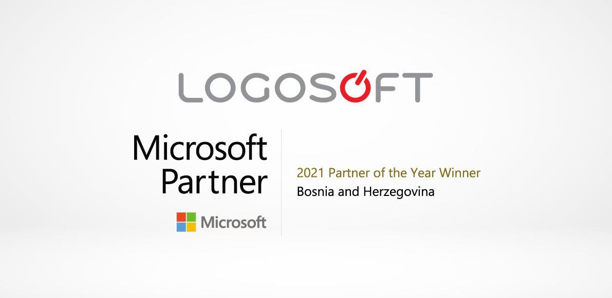 Kompanija Logosoft izabrana kao Microsoft partner godine za 2021. godinu