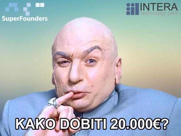 Kako dobiti 20.000 eura: Još dva dana za prijavu na SuperFounders program